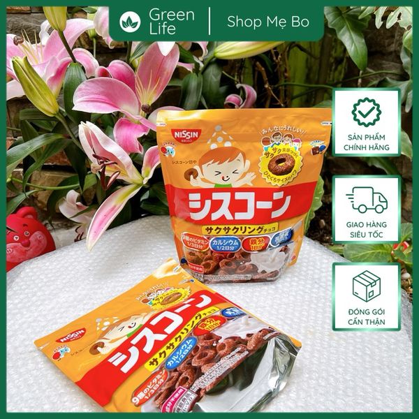 Ngũ Cốc Dinh Dưỡng Nissin 4 Loại Đủ Vị Cho Bé Nhật Bản