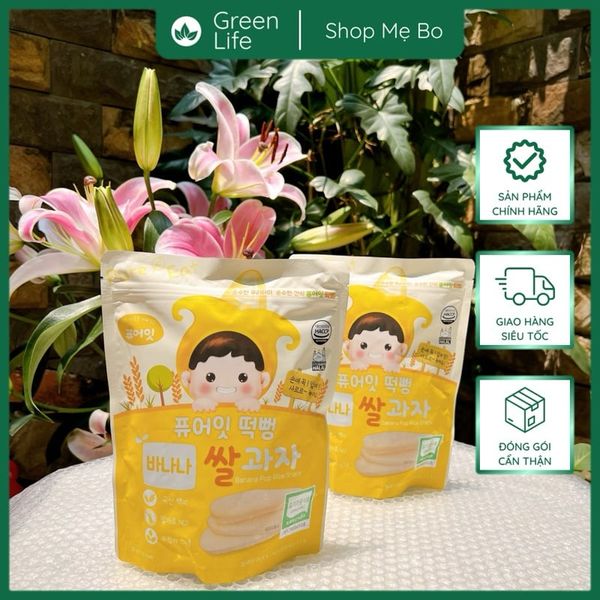 Bánh gạo hữu cơ Naebro dẹt