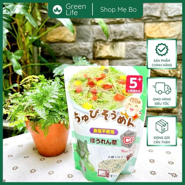 Mỳ somen Chubi bổ sung canxi cho bé Nhật Bản