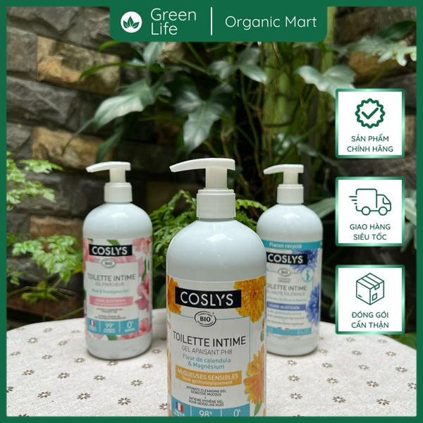 Dung dịch vệ sinh phụ nữ hữu cơ (Intimate Cleansing Gel) - Coslys