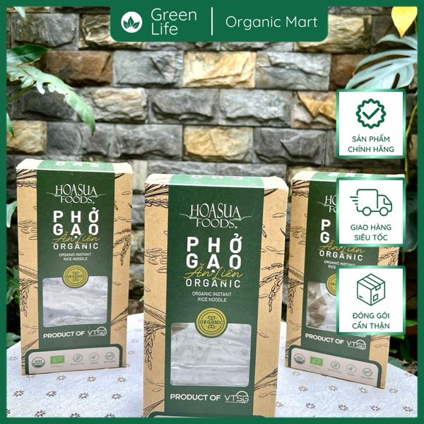 HOA SUA FOODS - Phở Gạo Ăn Liền Hữu Cơ