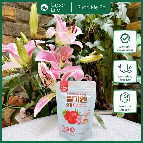 SỮA CHUA SẤY KHÔ BEBEDANG HÀN QUỐC CHO BÉ TỪ 6M+ (16G)