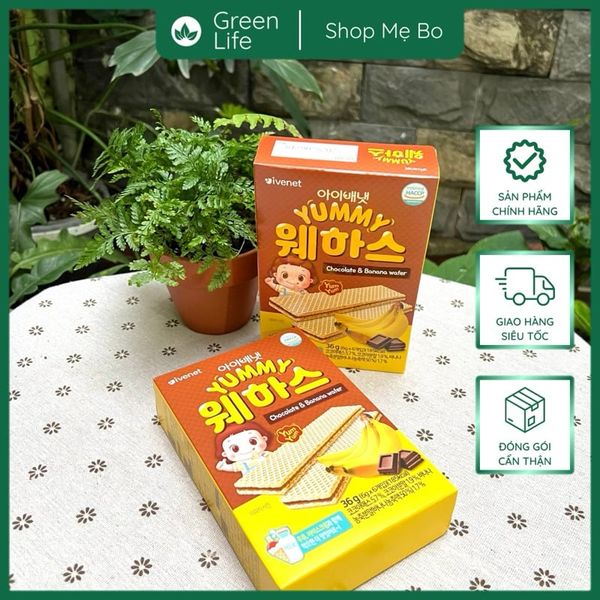 Bánh xốp nhân kem Ivenet