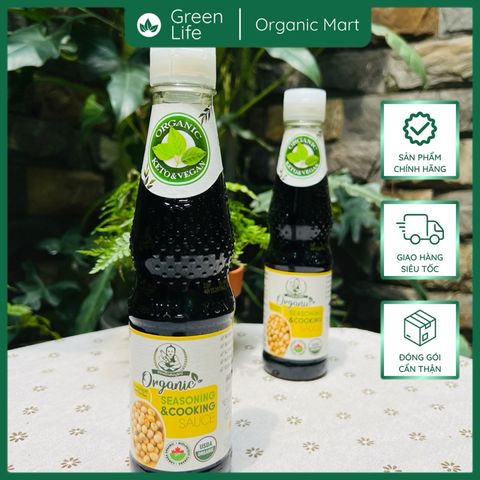 Nước tương,xì dầu hữu cơ Healthy boy 300ml