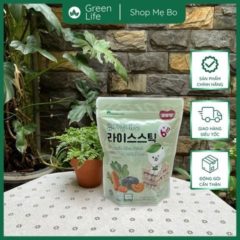 Bánh gạo hữu cơ hình que  Ddoddomam 20g