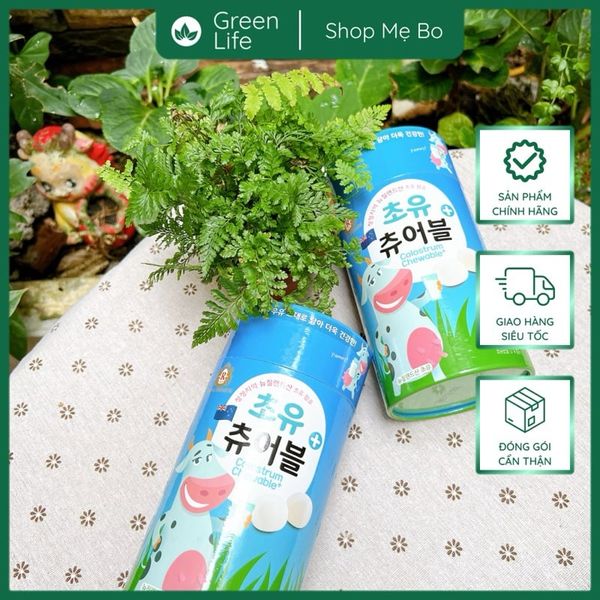 Kẹo Sữa Non Vi Sinh Colostrum Chewable (Hàn Quốc)