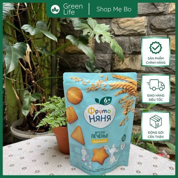 FRUTO BÁNH QUY ĂN DẶM  6M+ NGA