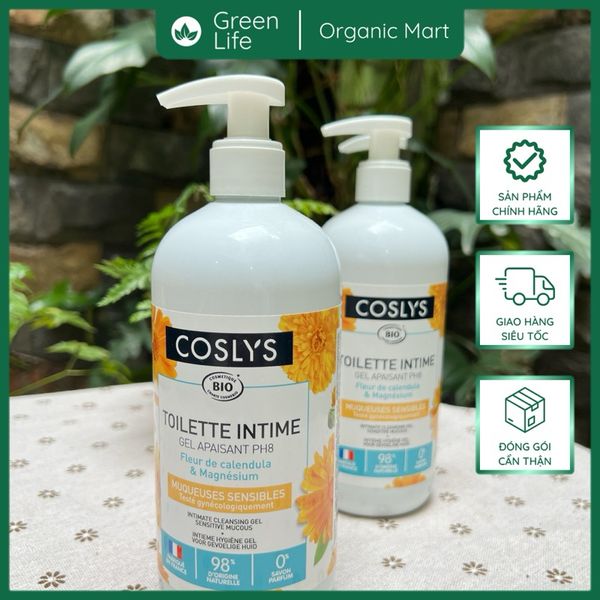 Dung dịch vệ sinh phụ nữ hữu cơ (Intimate Cleansing Gel) - Coslys