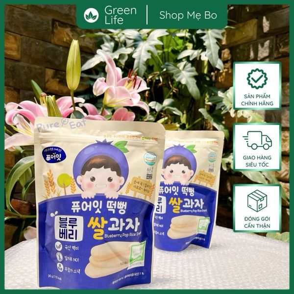 Bánh gạo hữu cơ Naebro dẹt