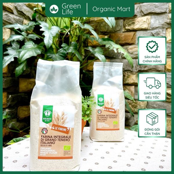 Bột Mì Nguyên Cám Hữu Cơ 1kg ProBios Organic WholeMeal Wheat Flour