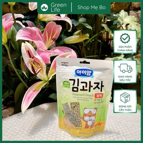 Rong biển tách muối ăn liền ILDONG Hàn Quốc cho bé