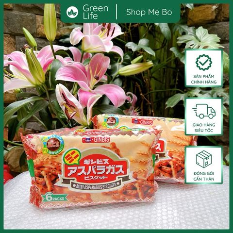 BÁNH ĂN DẶM GINBIS HÌNH MĂNG TÂY MÈ ĐEN 138G