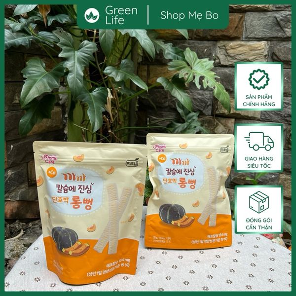 Bánh gạo lứt canxi thanh dài Mom’s Care cho bé từ 6 tháng tuổi