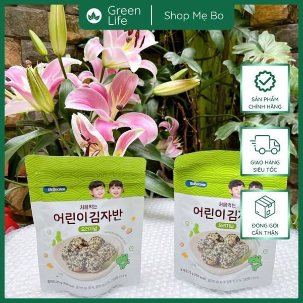 Rong biển rắc cơm BeBecook vị truyền thống 25g