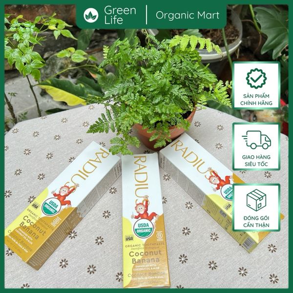 Kem Đánh Răng Hữu Cơ RADIUS