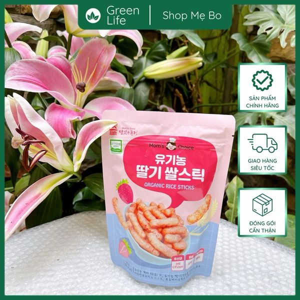 BÁNH GẠO HỮU CƠ MOM'S CHOICE 30G