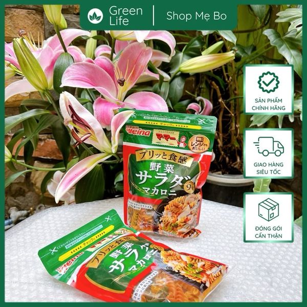 Nui Xoắn Rau Củ Nhật Cho Bé 9 Tháng