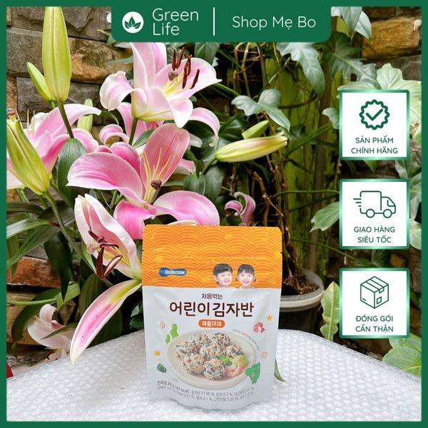 Rong biển rắc cơm BeBecook vị truyền thống 25g