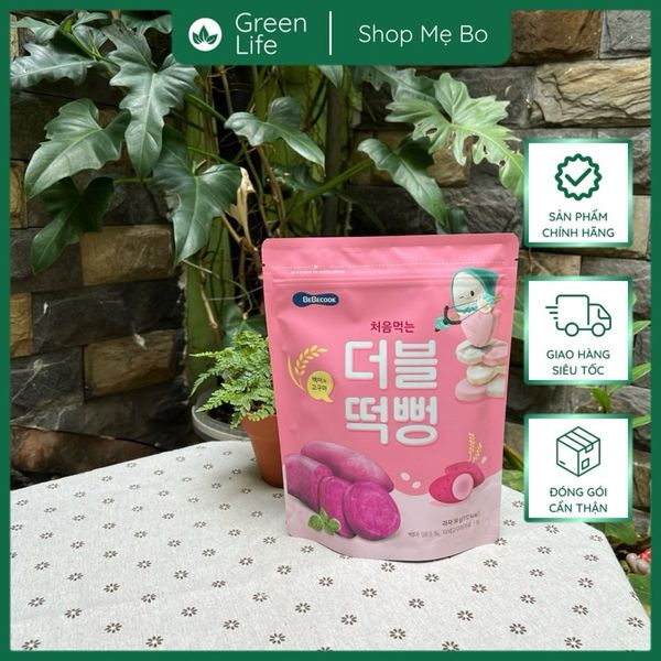 Bánh gạo 2 màu Bebecook 6M+