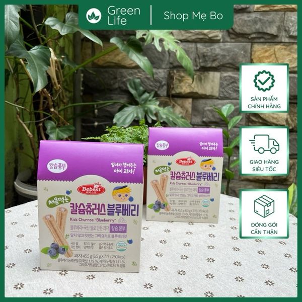 Bánh cuộn canxi Bebest (45.5g)