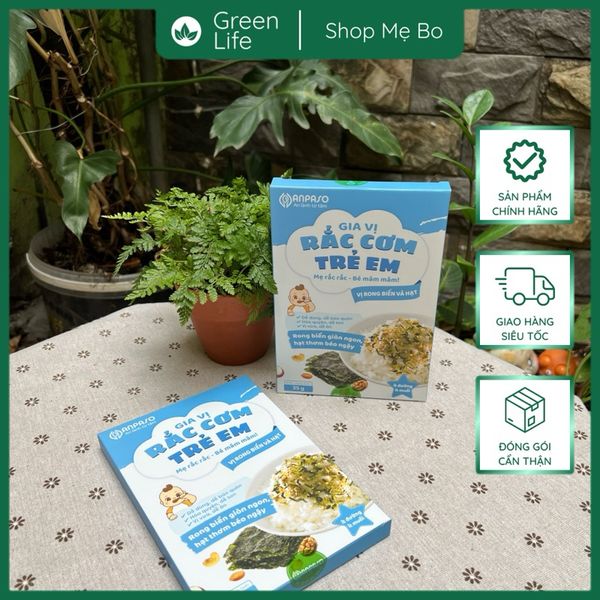 Gia vị rắc cơm trẻ em Anpaso 35g