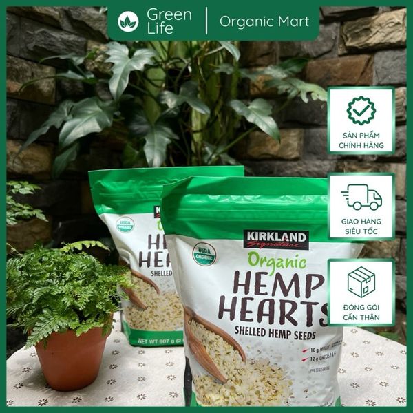 HẠT GAI DẦU HỮU CƠ KIRKLAND