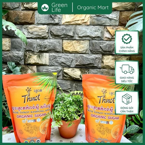 Đường thốt nốt hữu cơ Confirel 100g-500g