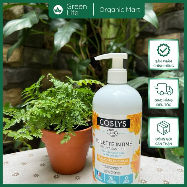 Dung dịch vệ sinh phụ nữ hữu cơ (Intimate Cleansing Gel) - Coslys