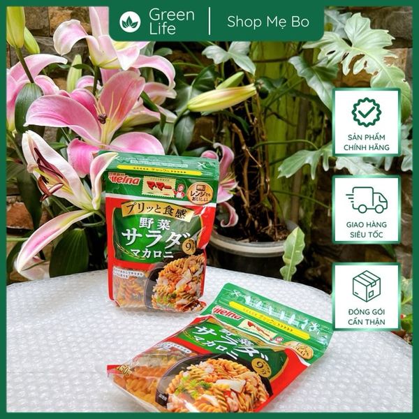 Nui Xoắn Rau Củ Nhật Cho Bé 9 Tháng