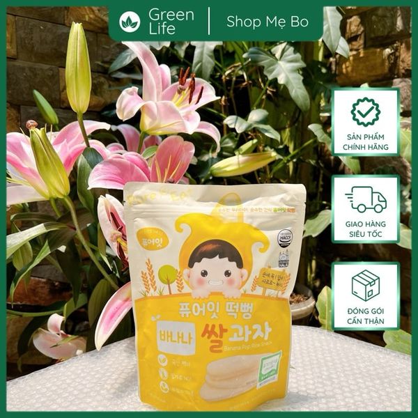 Bánh gạo hữu cơ Naebro dẹt