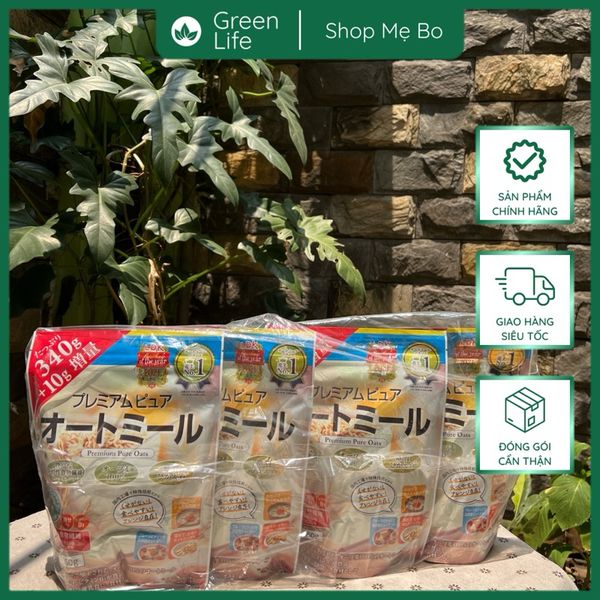 Yến Mạch Hữu Cơ Hokkaido Nisshoku’s Nhật Bản 340g