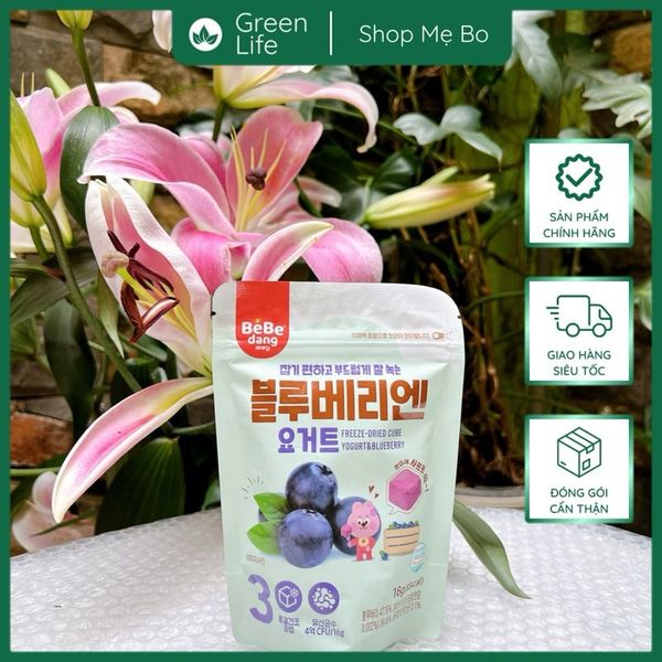 SỮA CHUA SẤY KHÔ BEBEDANG HÀN QUỐC CHO BÉ TỪ 6M+ (16G)