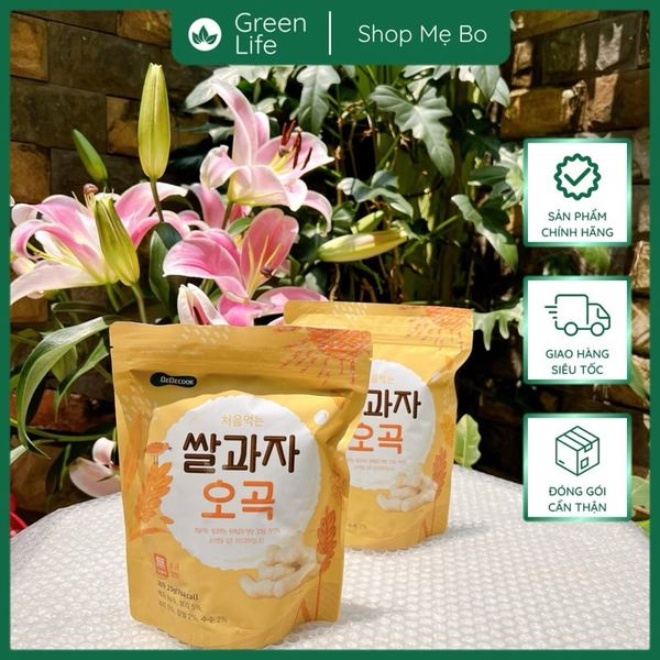 Bánh gạo que BeBecook 4 VỊ
