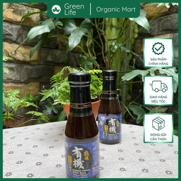 Nước tương đậu đen  hữu cơ Đài Loan 155ml