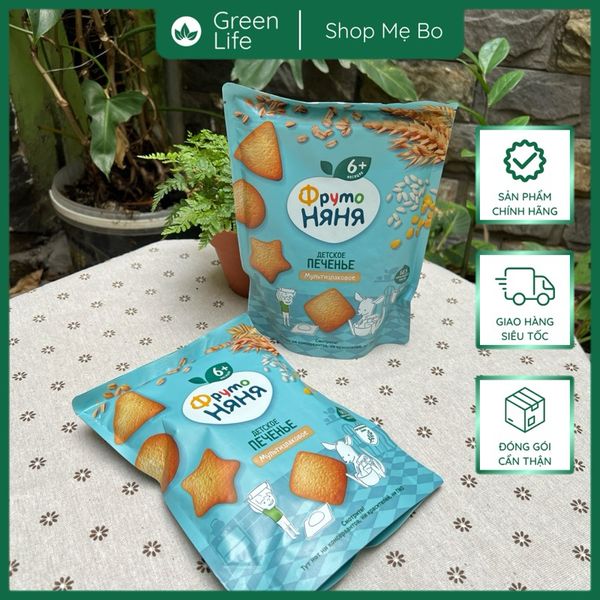 FRUTO BÁNH QUY ĂN DẶM  6M+ NGA