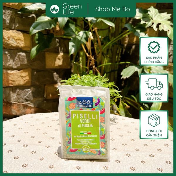 Đậu hạt hữu cơ Sottolestelle size 200g