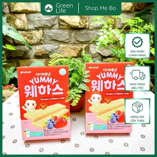 Bánh xốp nhân kem Ivenet