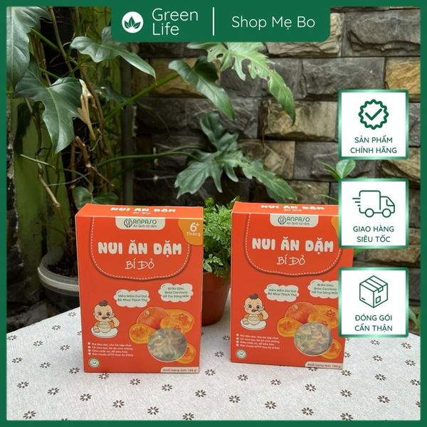 Nui Ăn Dặm Rau Củ Anpaso 150g