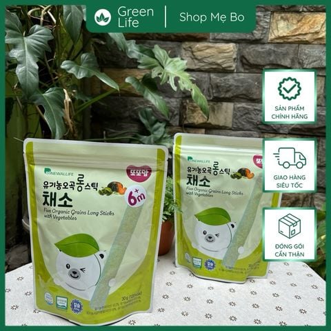 Bánh gạo ngũ cốc hữu cơ thanh dài Ddoddomam 30g