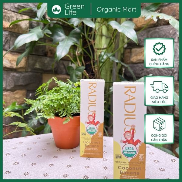 Kem Đánh Răng Hữu Cơ RADIUS