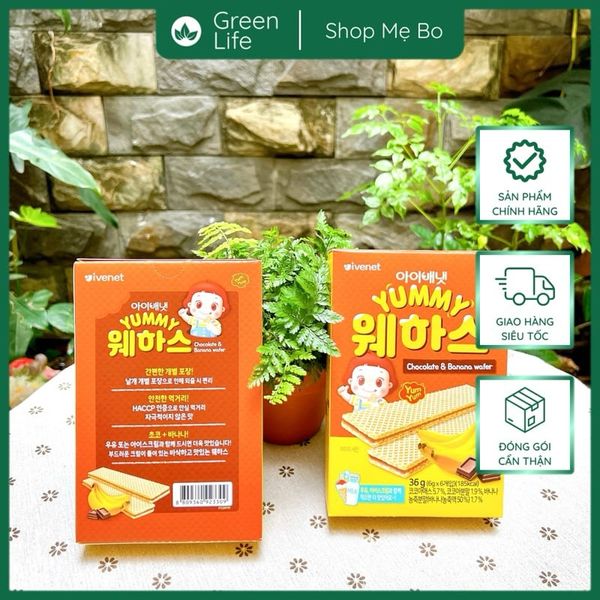 Bánh xốp nhân kem Ivenet