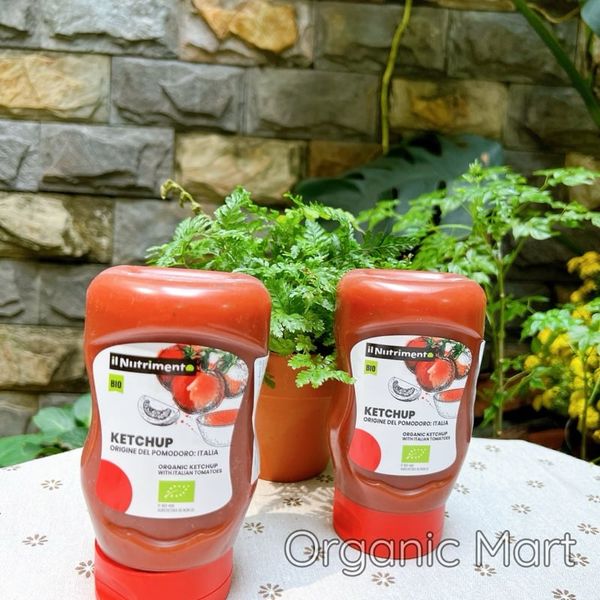 Sốt tương cà Ketchup hữu cơ IL Nutrimento 310g
