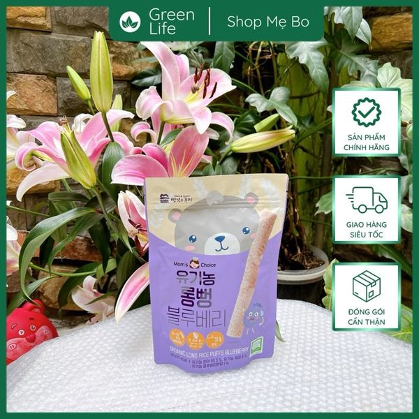 Bánh gạo lứt Hữu cơ Thanh dài Mom's Choice