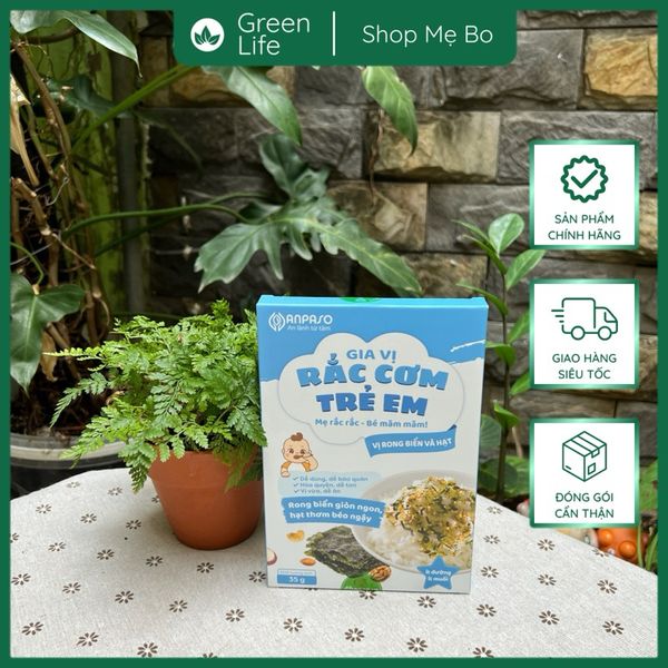 Gia vị rắc cơm trẻ em Anpaso 35g