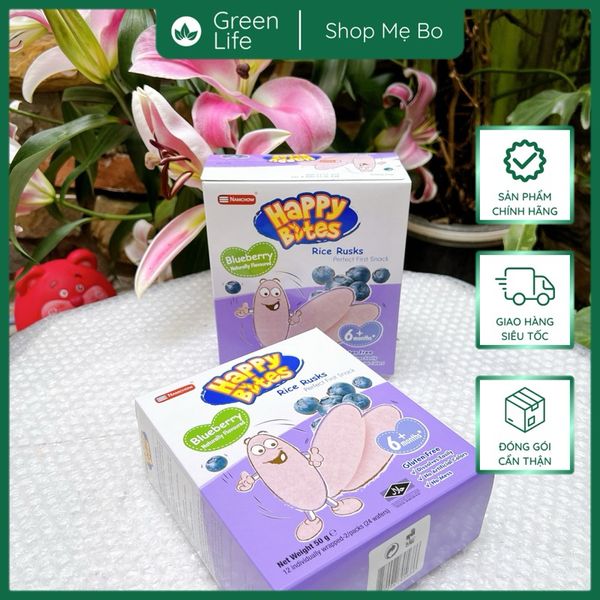 Bánh ăn dặm Happy Bites 50g