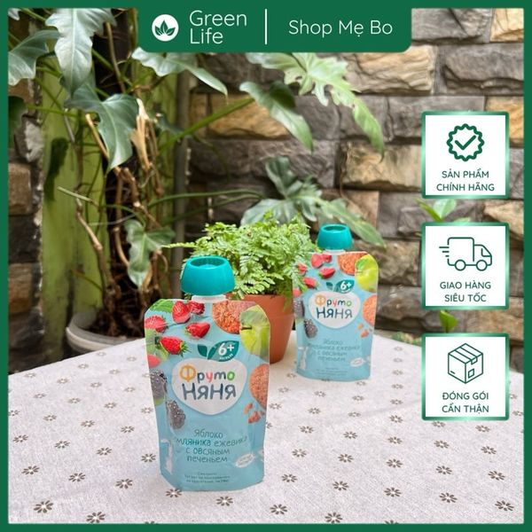 Hoa Quả Nghiền Fruto Nhập khẩu Nga