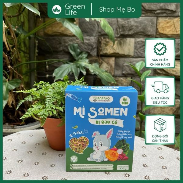 Mì Somen Ăn Dặm Anpaso 100g