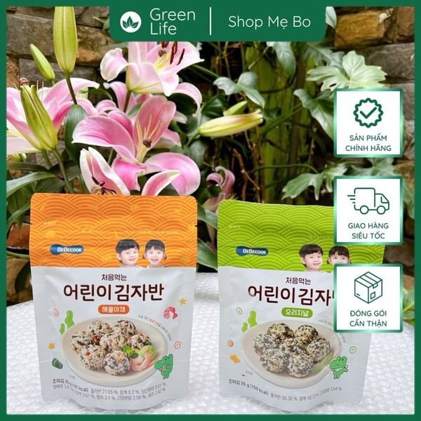 Rong biển rắc cơm BeBecook vị truyền thống 25g