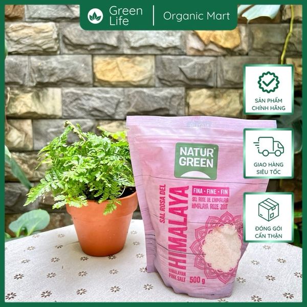 Muối Hồng Himalaya Dạng Nhuyễn 500G