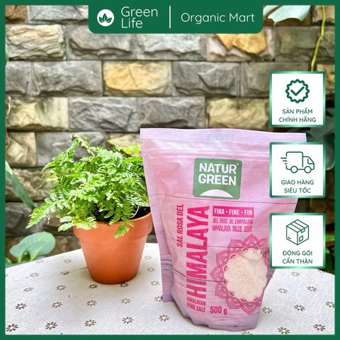 Muối Hồng Himalaya Dạng Nhuyễn 500G
